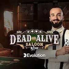 Try Dead or Alive: Saloon slot by Evolution on myempiregreece.com – logo image