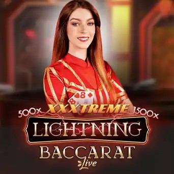 Lightning Baccarat logo by Evolution My Empire
