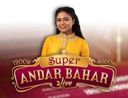 Super Andar Bahar slot logo by Evolution at My Empire