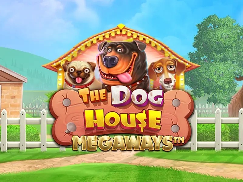 The Dog House Megaways online game logo by Pragmatic Play on myempiregreece.com