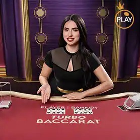 Official Live Dealer logo: Turbo Baccarat by Pragmatic Play at My Empire