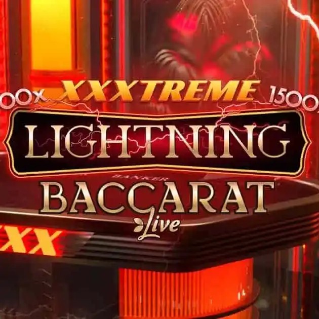 XXXtreme Lightning Baccarat logo by Evolution at My Empire